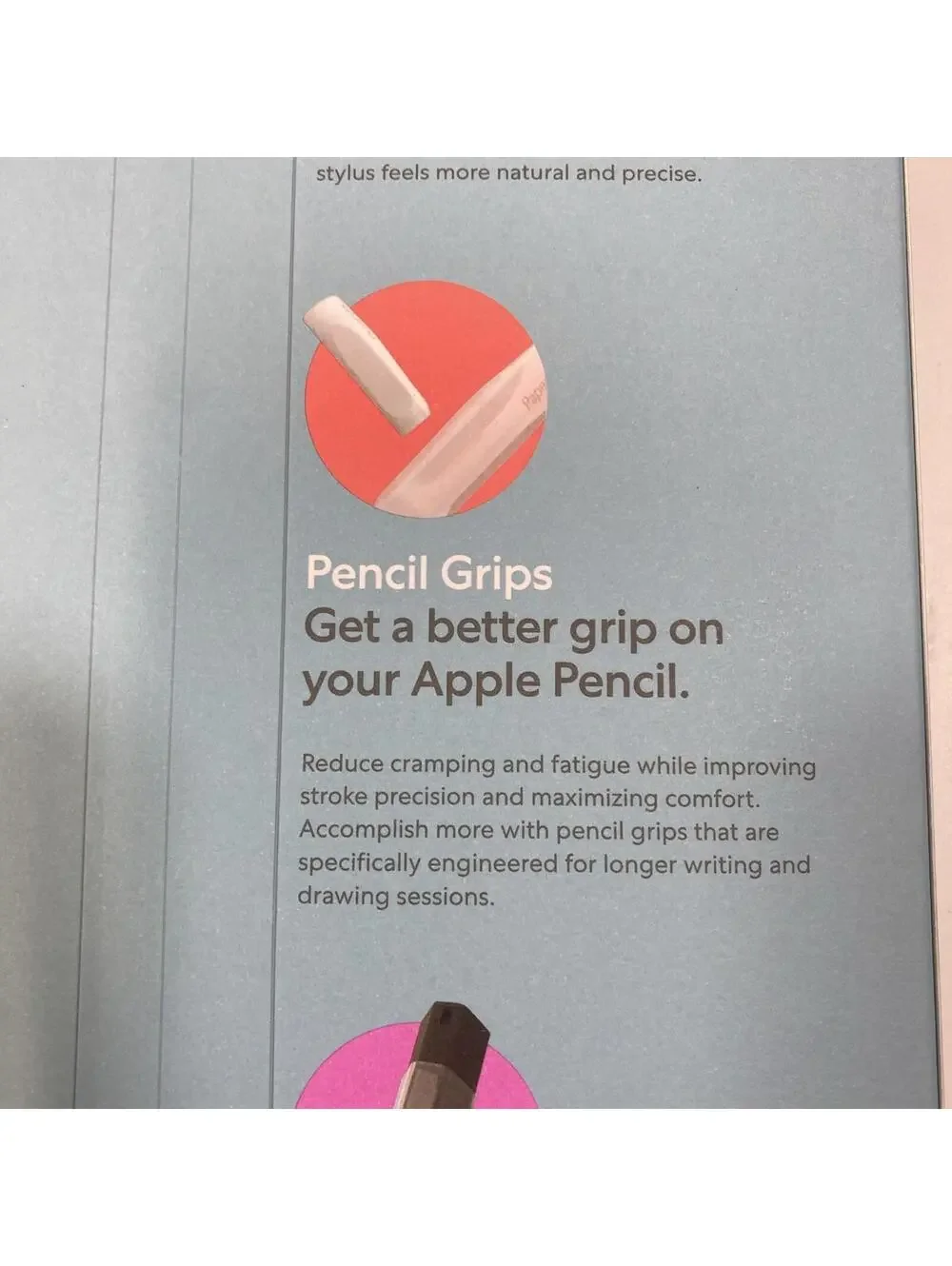 Paperlike Pro Bundle iPad Screen Protector Pencil Grips Cleaning Kit NEW